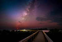 Milky Way Over Gulf, Nov 2025