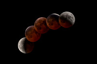 Lunar Eclipse Alignment Earth Shadow