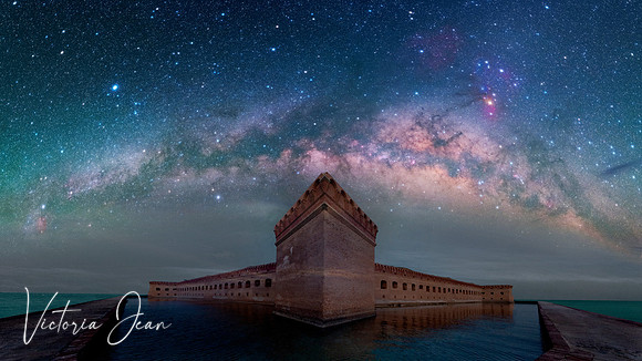 Dry Tortugas, Fort Jefferson Milky Way