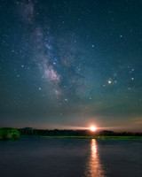 Assateague Lighthouse, Virginia Milky Way