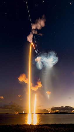CRS35 Streak with ISS