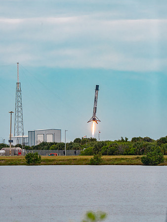Crew 13 Booster Return