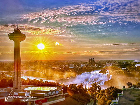 Sunrise Over Niagara