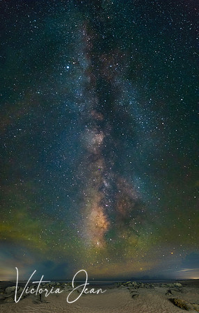Rocky Beach Milky Way
