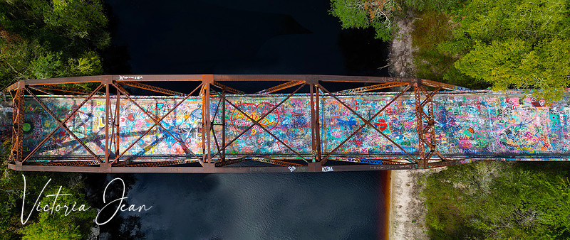 Overhead Paited Bridge
