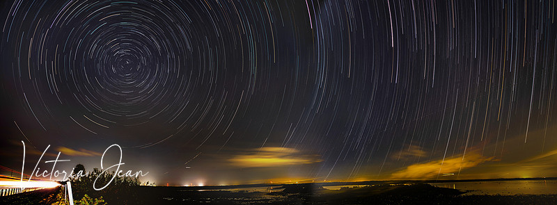 Star Trails Over Gainesville, FL