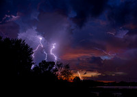 July 11 Sunset Storm